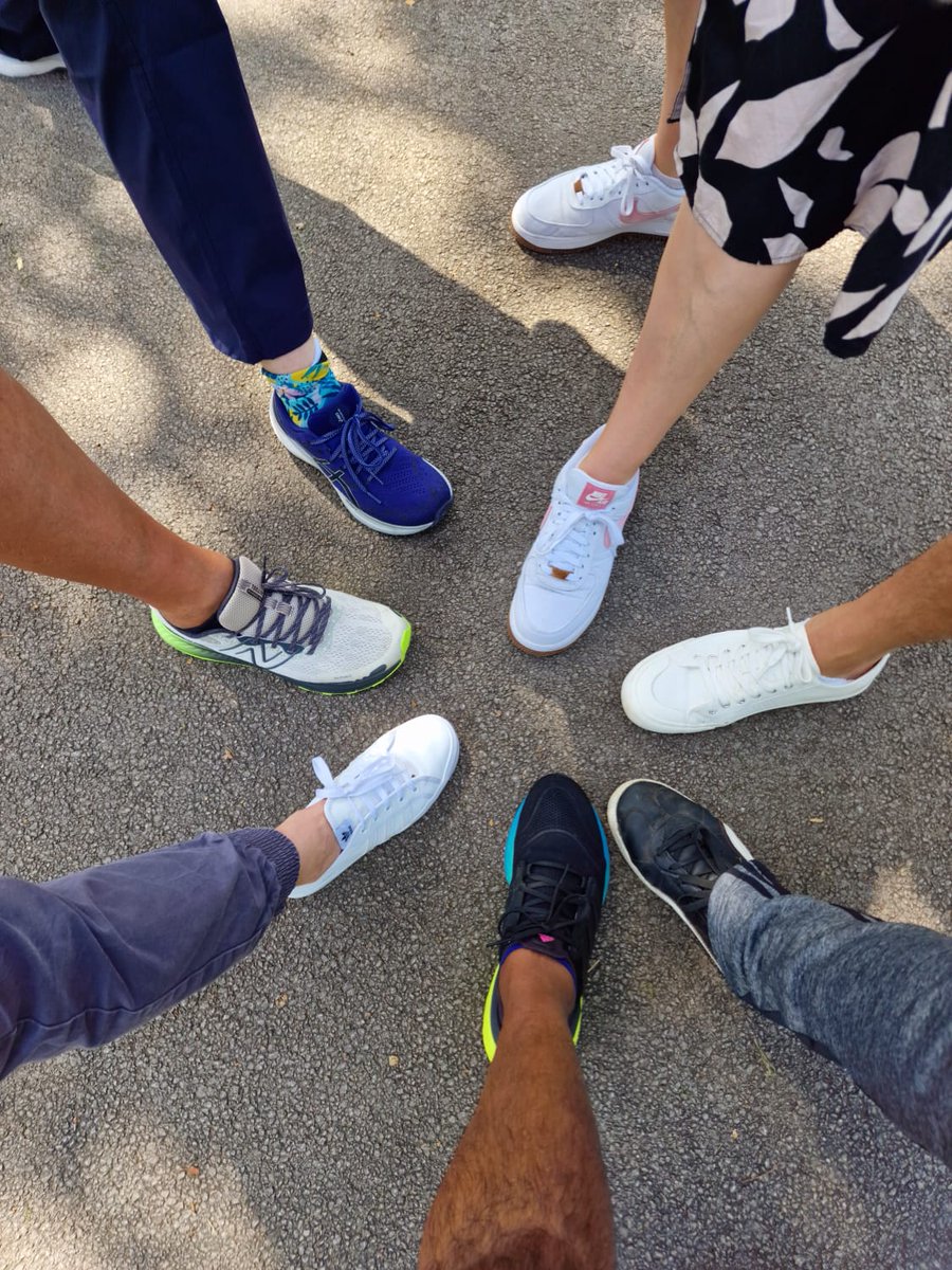 KeepBoltonMovin's tweet photo. ๐Kicked off this Wednesday with some fresh vibes. Finding gems in #ActiveSoles making every step in the office feel like an odyssey. โ Wisdom isn't just in books; sometimes it's under your feet. #WalkingWednesday #ActiveSoles #StrideInStyle https://t.co/VaWzLoBfmw