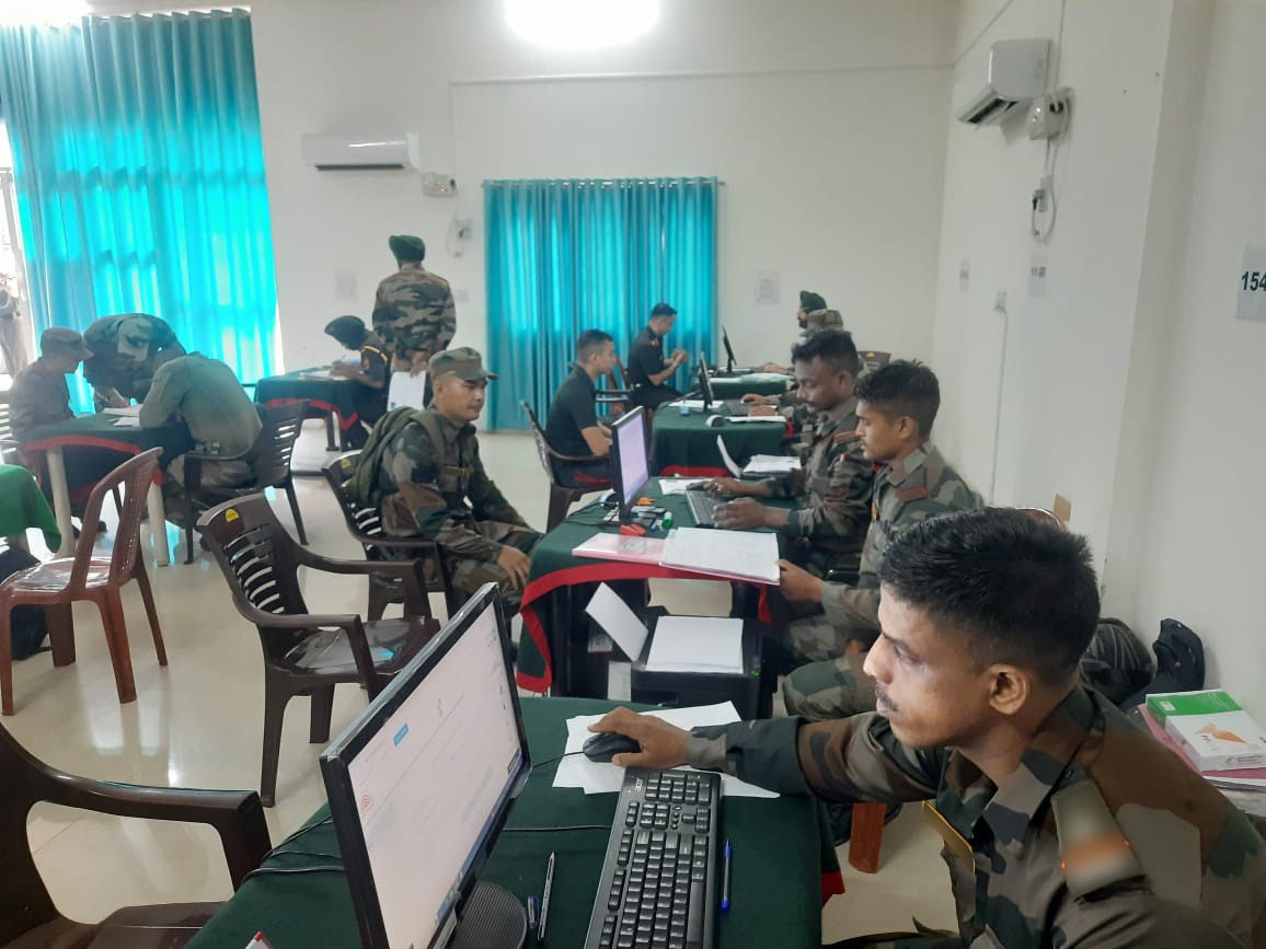 AN_Command's tweet image. #ANC leads #AadhaarAuthentication Drive with remarkable dedication. #ArmyComponent of #ANC in just a month, achieves nearly 100% Aadhaar Authentication for All Ranks, driving us closer to a #DigitalIndia! 🇮🇳💻 #TransformationLeaders
#ANC