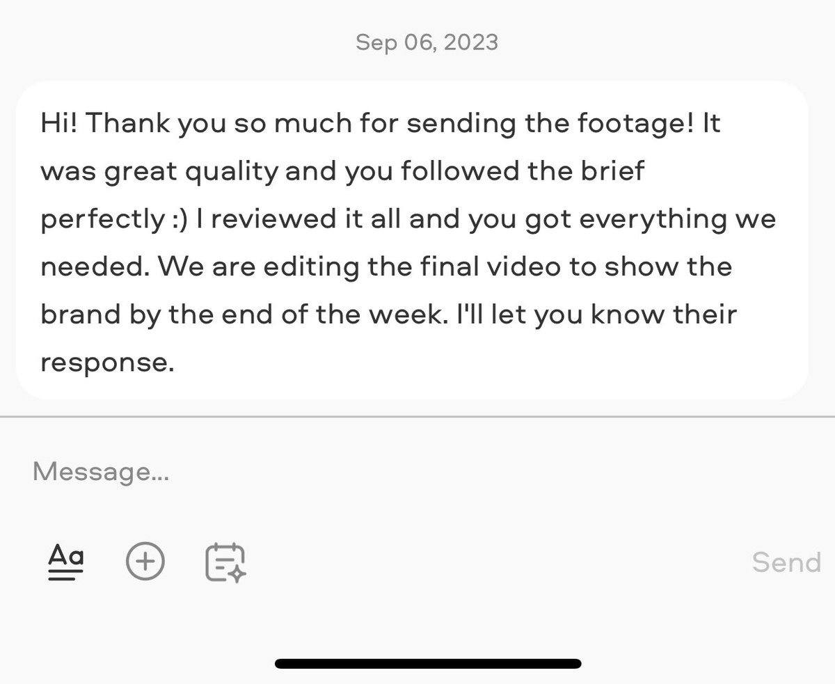 larissav_ugc's tweet image. I've been so busy making sure I filmed great content for a brand and I'm soooo happy they loved it 😍😍 #ugccommunity #UGCcreator #ugcwin