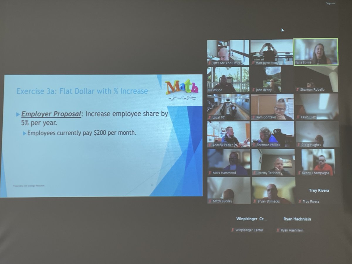 iamunioncanada's tweet photo. The Continuing Value of belonging to the IAM. @pyne_matt leading a class on #NegotiatingHealthCare via #VideoConference to #Members in the US
@IAMW3Center https://t.co/LY9plLk4KY