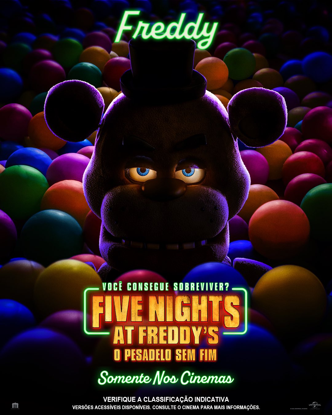 Neste Halloween, Freddy e sua turma querem conhecer você! Five Nights