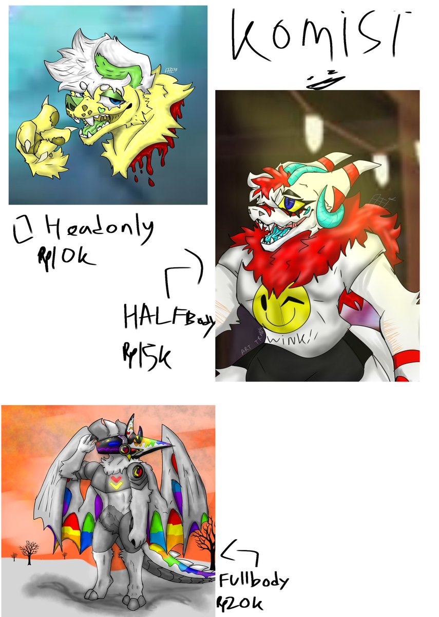 Saborobeast18's tweet photo. DOING A 1$ COMMS!!! PAYMENT TROUGHT DANA ONLY:□ https://t.co/ZpwoVxxPIa