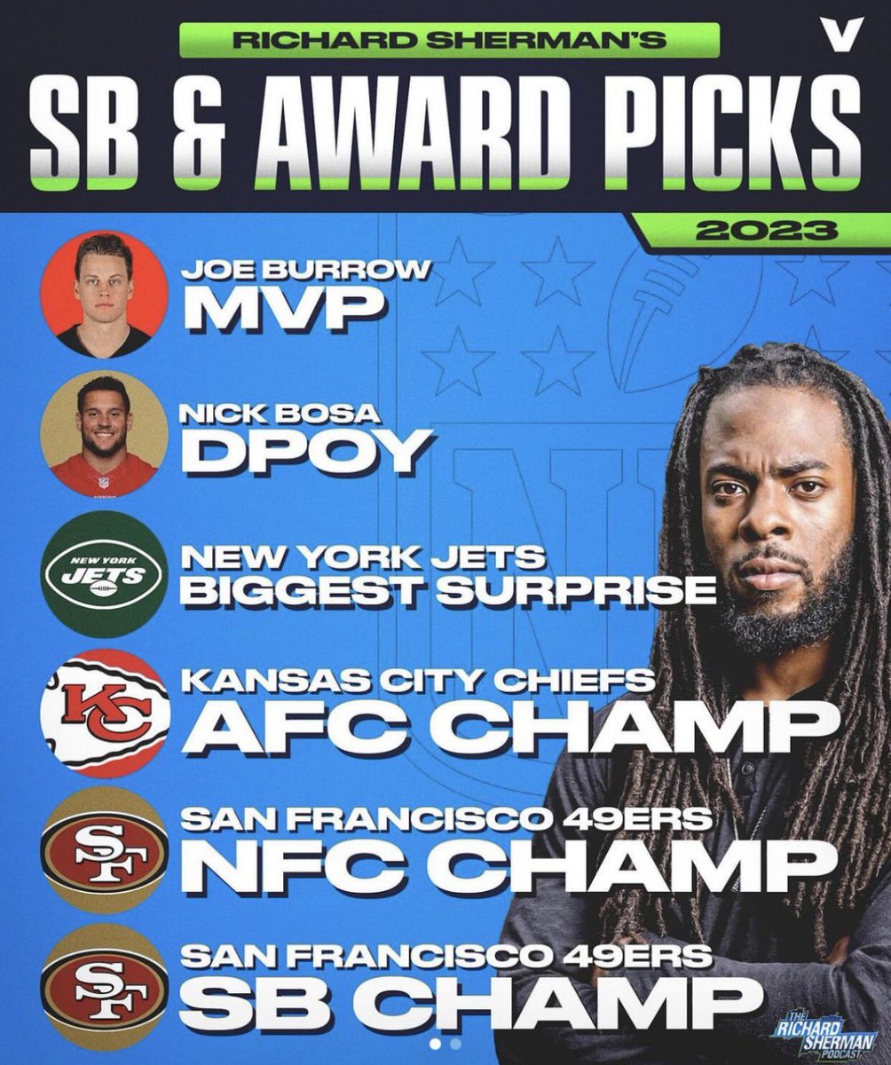 Richard Sherman 🤝 Niners

Yeah I’m good with this…🔥