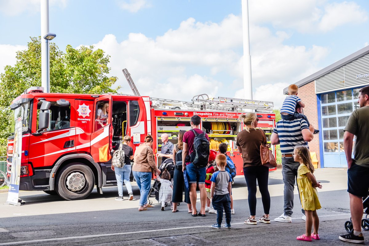 shropsfire's tweet photo. We'd like to say a massive thank you to everyone who visited us over the weekend at our open days to celebrate our 75th anniversary.

It was fantastic to see so many of you and we hope you enjoyed your day.

https://t.co/2T1rXO6Rqe https://t.co/RnXo8Gtp8S