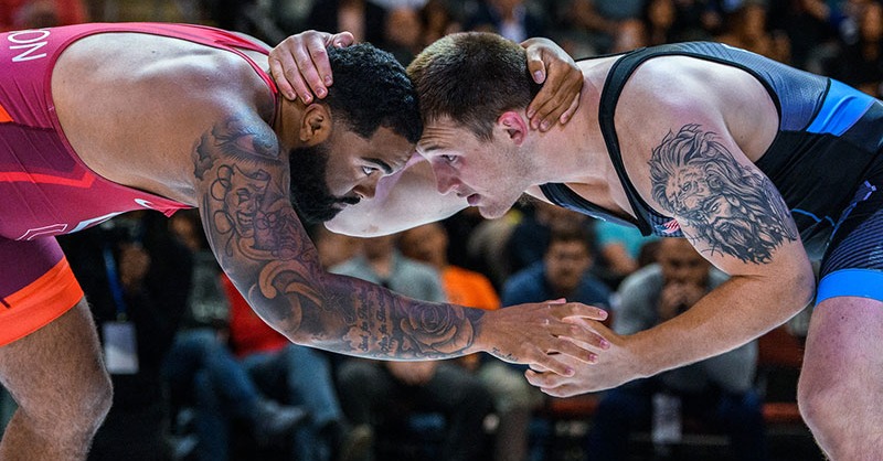 USAWrestling's tweet photo. Parris will compete in Belgrade on September 16-17, and will be wrestling in his first Senior World Championships. #WrestleBelgrade