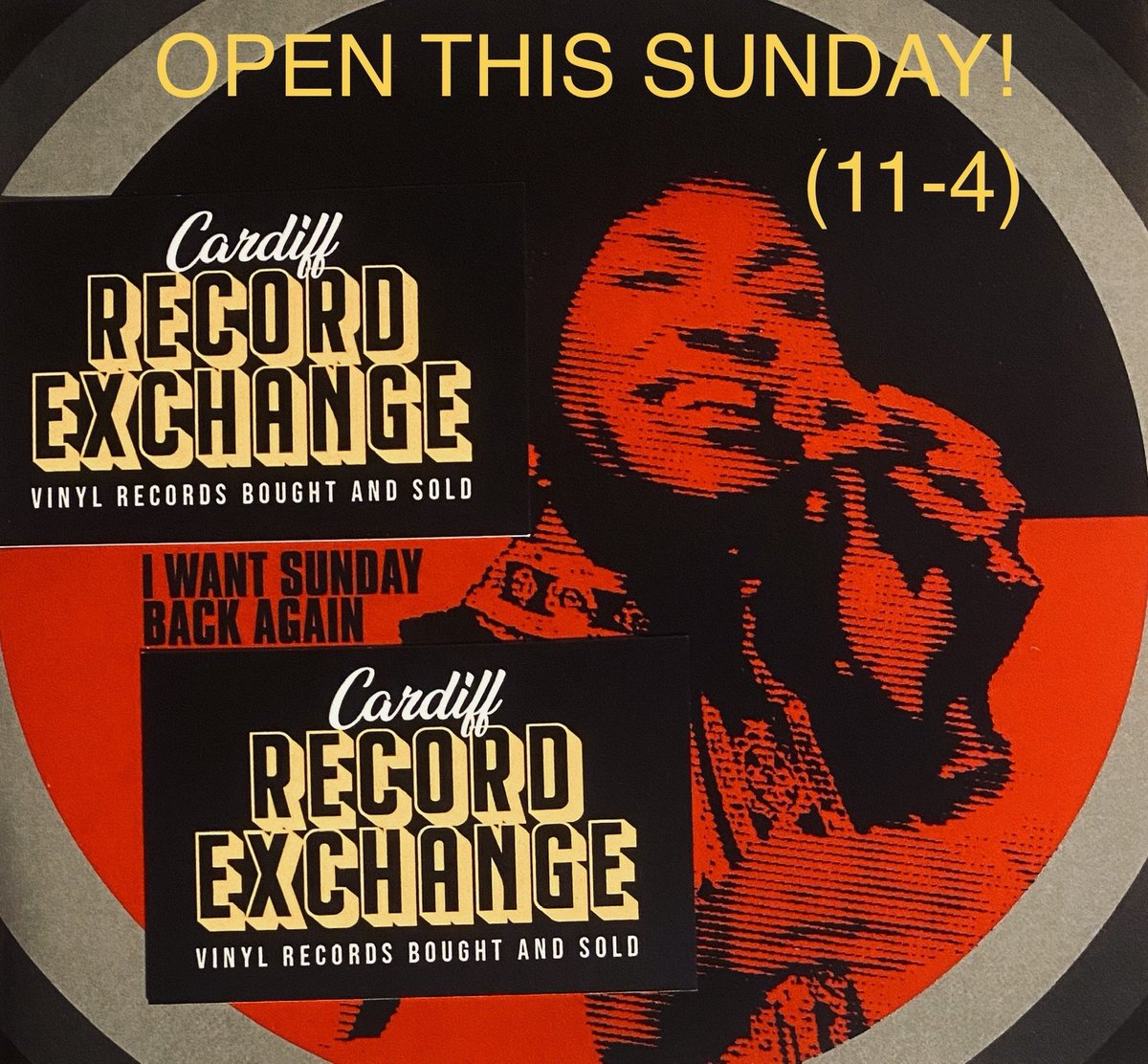 Time for another of those Sunday openings….this Sunday (10th Sept) we will be open, 11-4. 
#opensunday 
#cardiffwales #cardiffmusic #vinyl #cardiffrecordexchange
#albums #lps #vinyllps #singles  #45s #vinylsingles #wales #cymru
#recordsforsale o#recordshopping #rarerecords