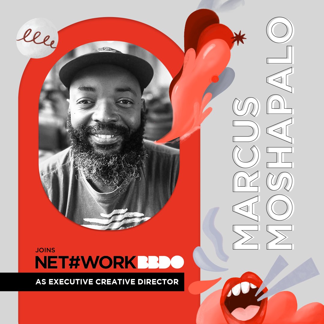 Marcus Moshapalo takes over as the agency's Executive Creative Director, ushering in a new wave of creative brilliance.

We are excited to have a new creative leader passionate about creating category-defying work with cultural relevance at its core. 

#NewBeginnings #NETWORKBBDO