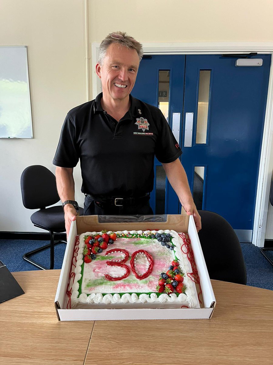 Congratulations WCDR Gibbs on your 30 years service.