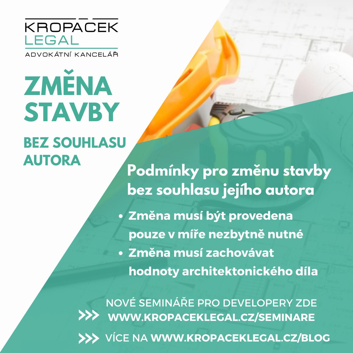 KropacekLEGAL's tweet photo. Provádíte v rámci Vašeho developerského projektu rekonstrukci nebo úpravy stavby?

Zjistěte, za jakých podmínek můžete provést změny stavby bez souhlasu jejího autora.

Více naleznete v našem článku zde https://t.co/ZBDlggMPUE

#Stavba #Realty #Development #Nemovitosti https://t.co/mUK0xTZQRJ
