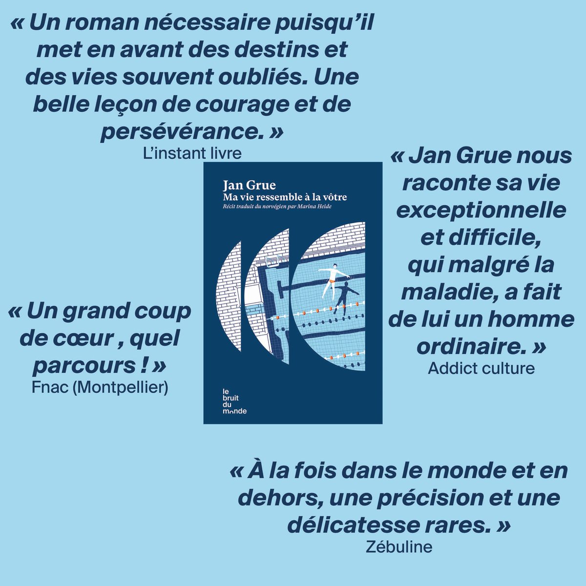 BruitMonde's tweet photo. Le récit de @gruelig, Ma vie ressemble à la vôtre, bouleverse par sa sincérité et sa nécessité. Merci 🙏🏻
#rl23 #jangrue #rentreelitteraire #mavieressemblealavotre https://t.co/5sTZFjSh79