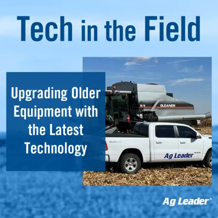AgLeaderTech's tweet photo. BLOG: Illinois farmer equips older equipment with Ag Leader products to improve efficiency, accuracy across his entire season. 

➡️ https://t.co/hcre4wZ4Gu https://t.co/8C0lsxPt04