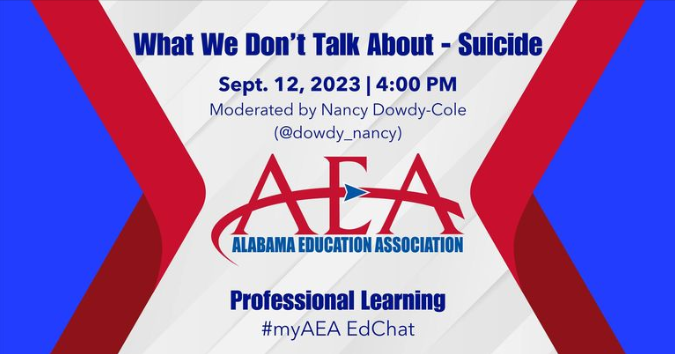 AEA Members are gearing up for a new school year!! The question is, are you?!? Join us for a📱Tuesday Twitter edChat📱

Join 💬<a href="/dowdy_nancy/">Nancy Cole</a> &amp; AEA members on Tue. 9.12.23, for the #myAEA edChat via Twitter!

Register via PowerSchool by searching myAEA edChats or Section #484194.