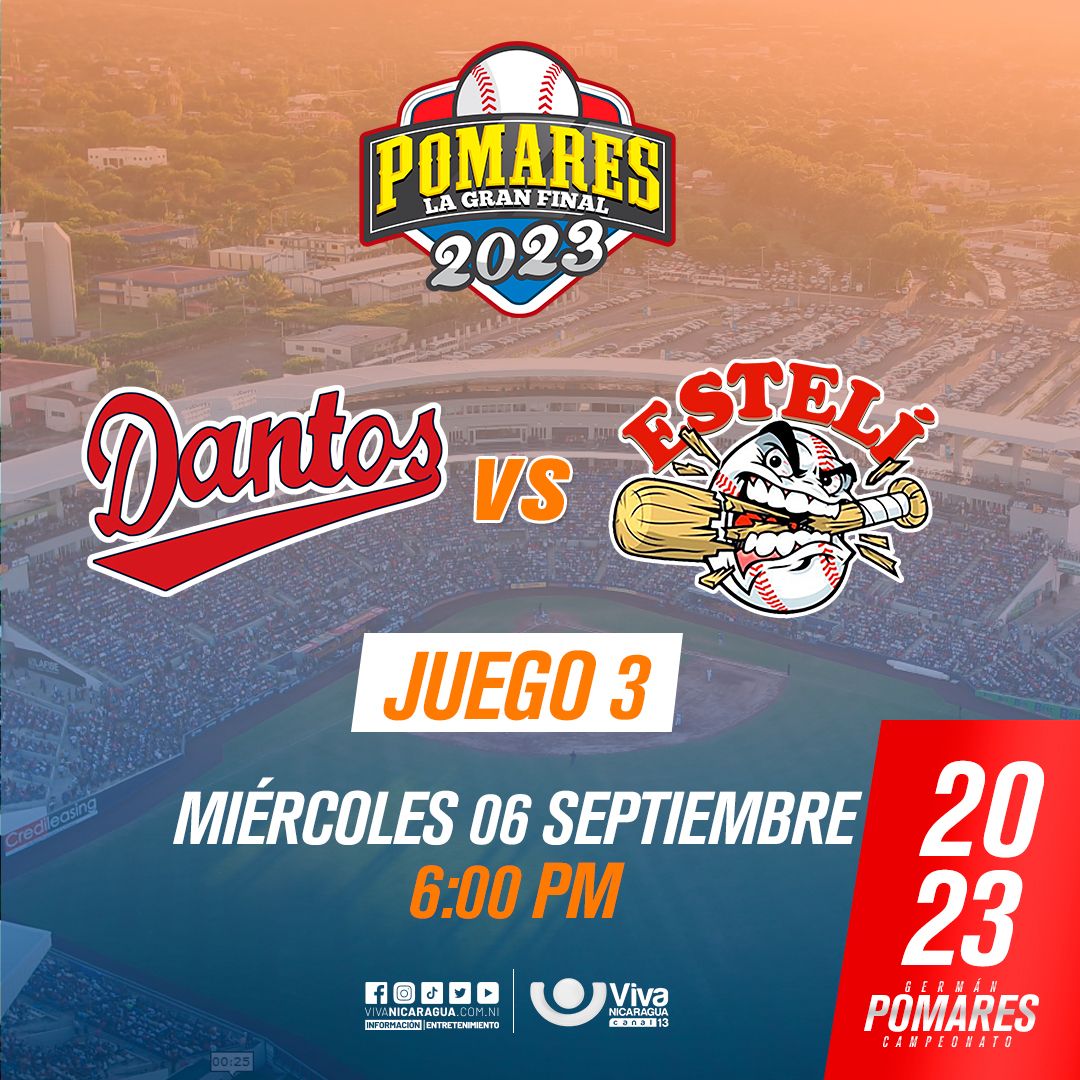 #Deportes 

No te pierdas el tercer juego de la "La Gran Final del #Pomares 2023"

¿Quién ganará?