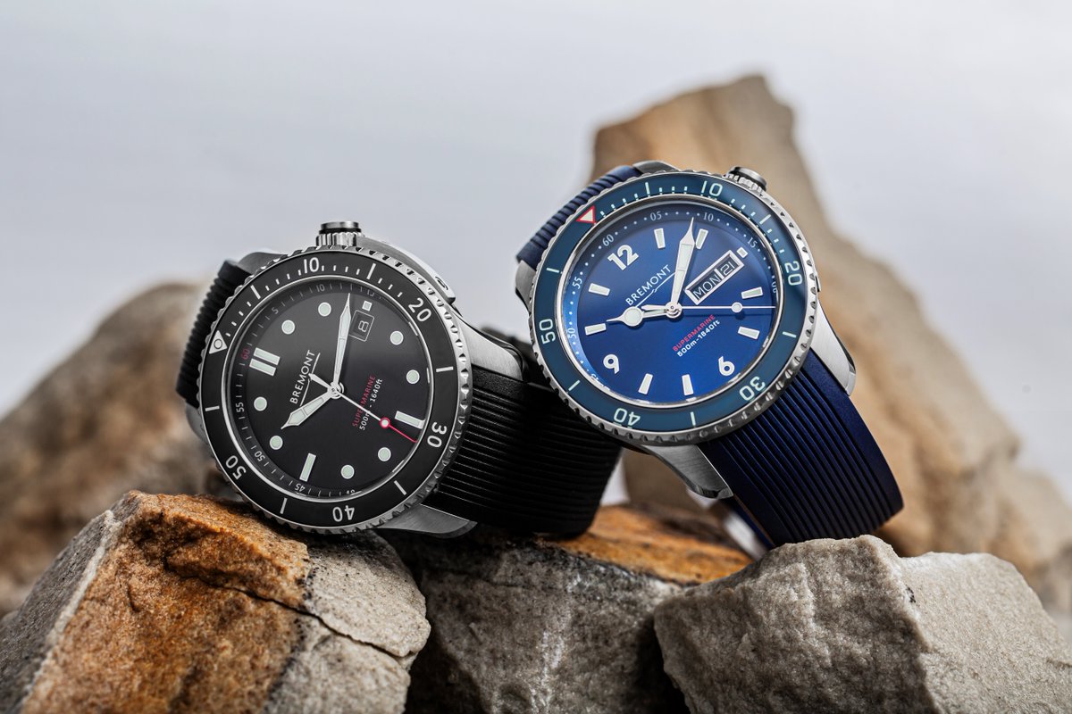 Bremont's tweet photo. Which would you choose; Black or Blue dial S500?
#watches #watchdial #BremontWatches #S500 https://t.co/w2j3Yk3JSq