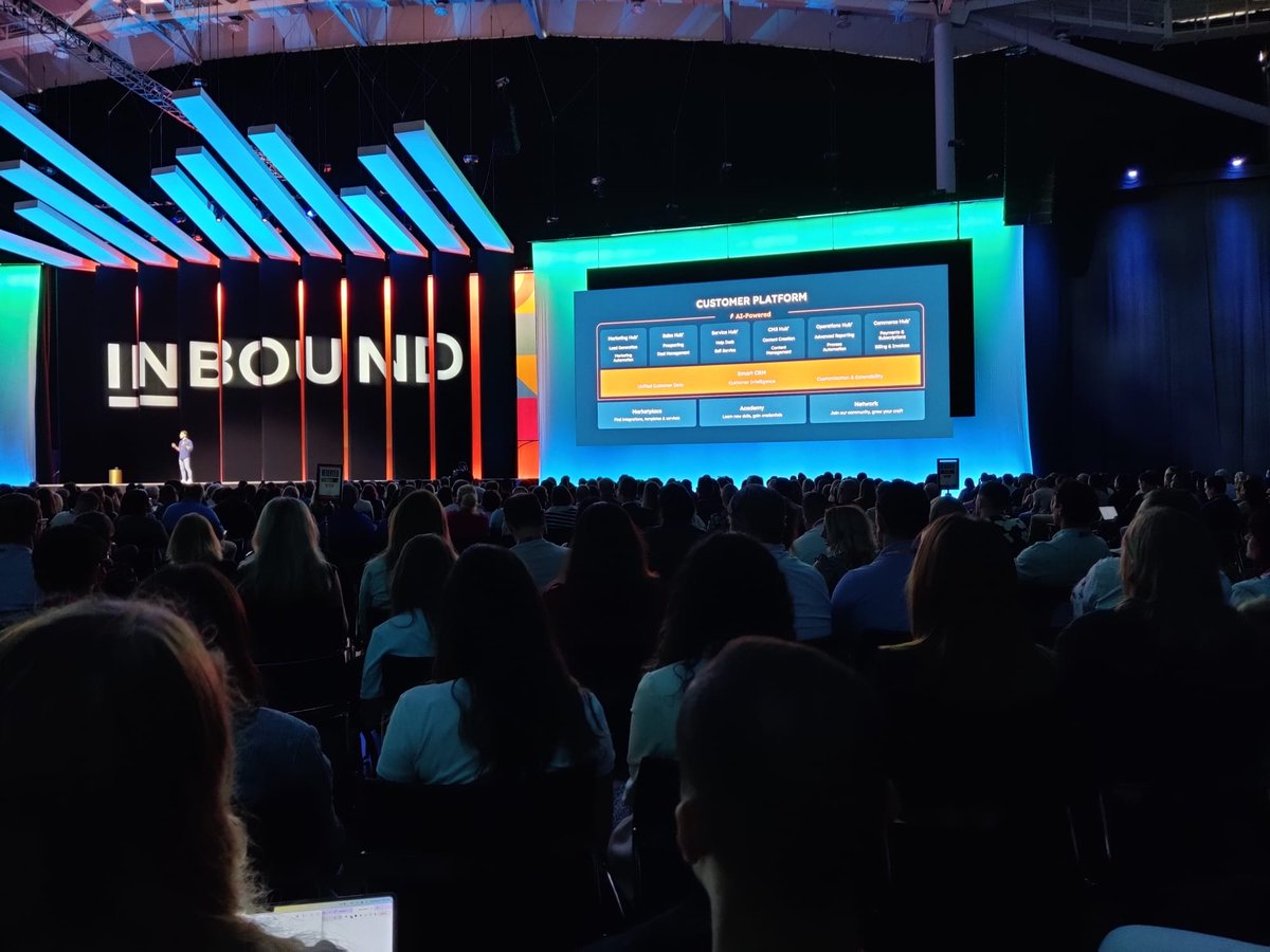 VetDigitalnl's tweet photo. HubSpot AI 📈

Today HubSpot announced several new updates during #INBOUND23.

Curious about all product updates? Check out the video: 
https://t.co/VK6o8Vc8A7

Want to test these updates? Let us know, and we'll help you further.  

#AIgeek #inbound23 #hubspot #hubspotAI https://t.co/5e2g1kAtas