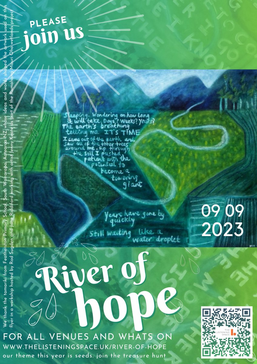 phxcrtworks's tweet photo. 🌿River of Hope 2023🌿

@phxcrtworks partner, @ghealthspace have organised The River of Hope 2023 this September which coincides with Open House London.

6th - 17th September with the main celebration day on 9th if you want to come along this weekend!

https://t.co/GPUmVzpkov https://t.co/4i2qMz6AV0