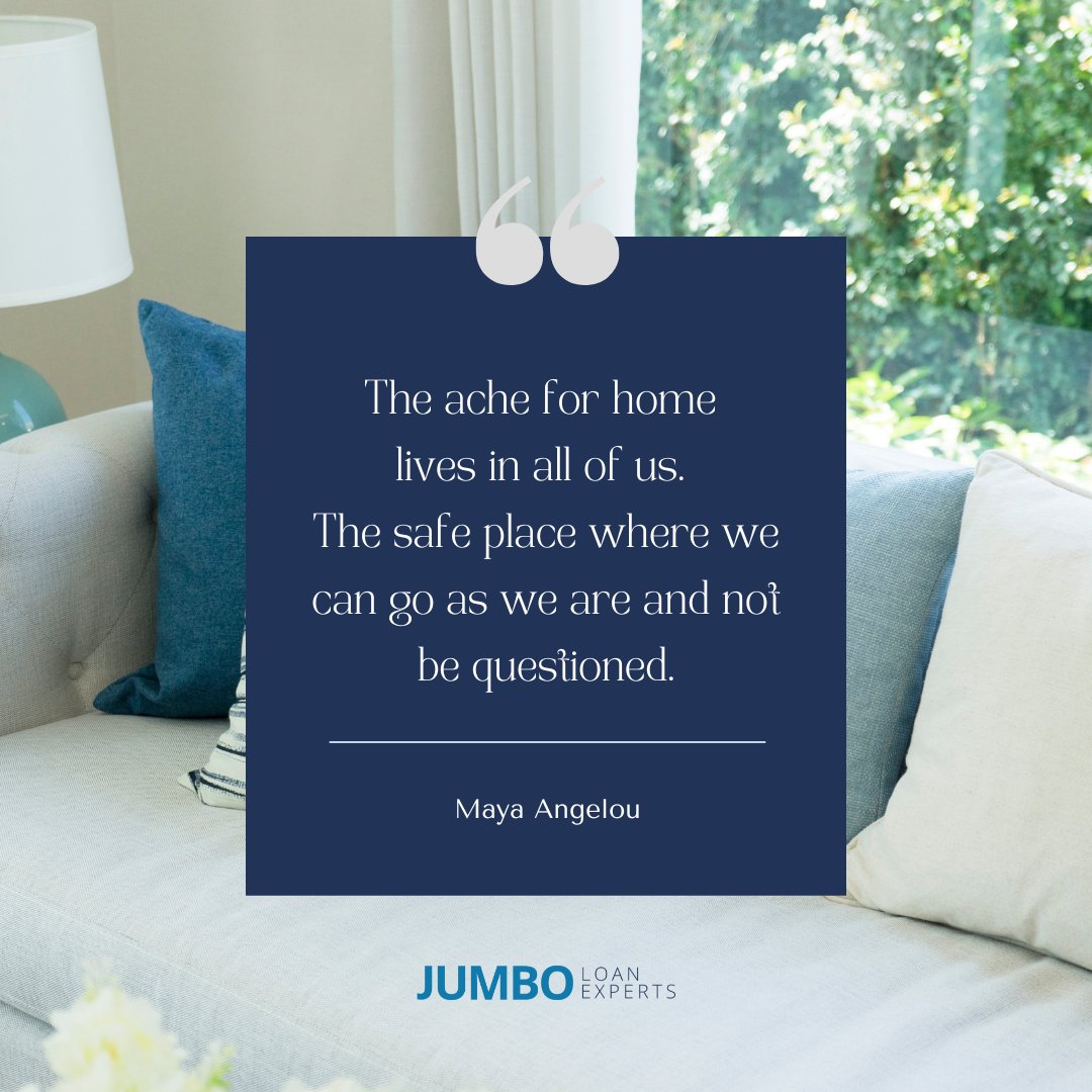 Finding your safe place, your sanctuary, is an unparalleled feeling. Let us guide you home. 🏠✨ 

#JumboLoanExperts #HomeJourney #FirstTimeHomebuyer