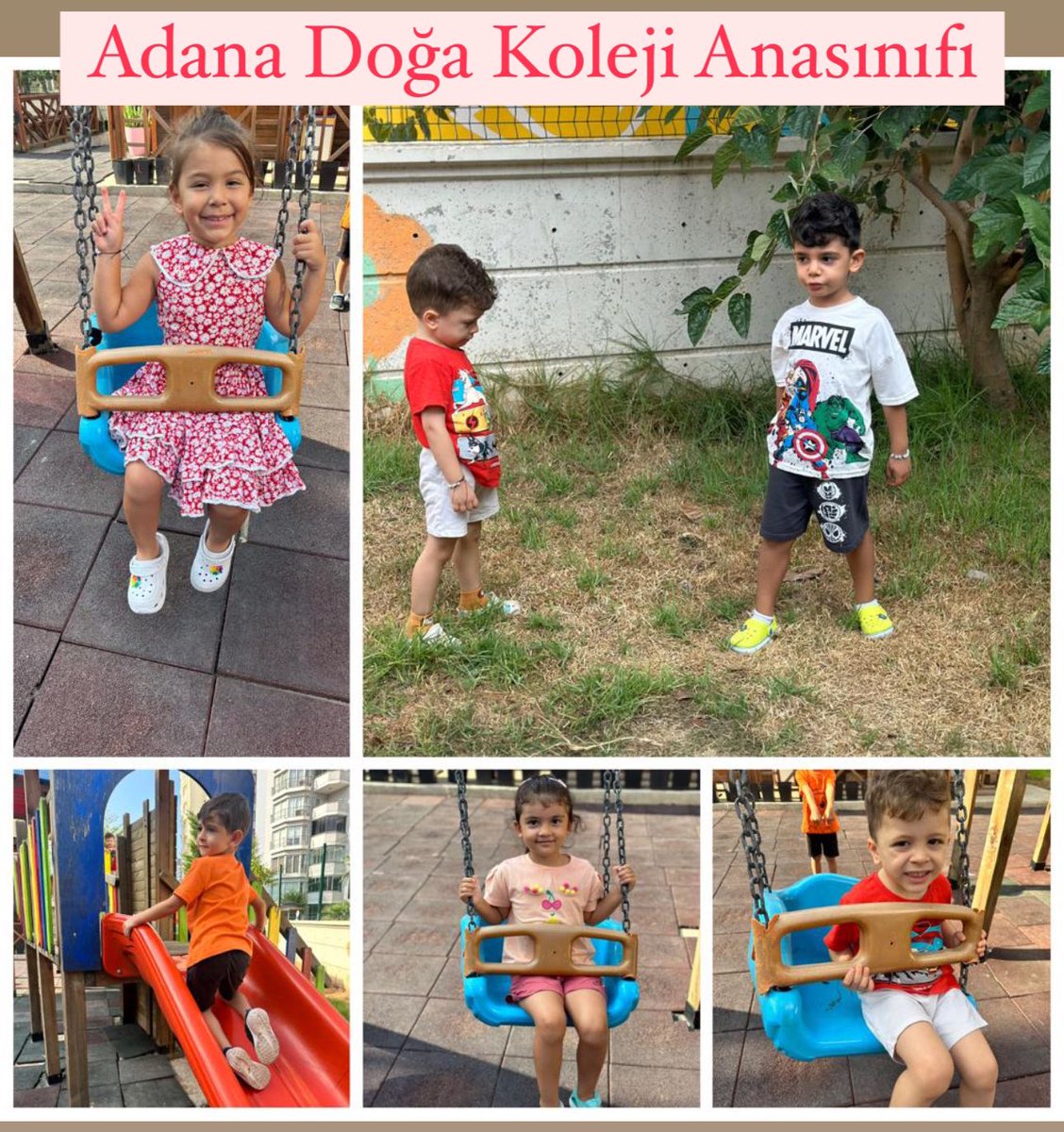 Adana Doğa Koleji Anasınıfı 4 yaş öğrencilerimiz oryantasyon haftasına alışarak keyifli vakit geçirdiler. Her şey onların başarısı ve mutluluğu için. #Doğamızdayız @dogakolejiadana