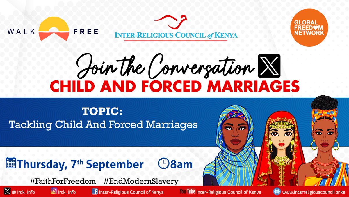 What is your role in addressing Child and Forced Marriages?

Join the conversation! #endmodernslavery 

⏲️8 am

📅 7th September 2023

@Minderoo_Found