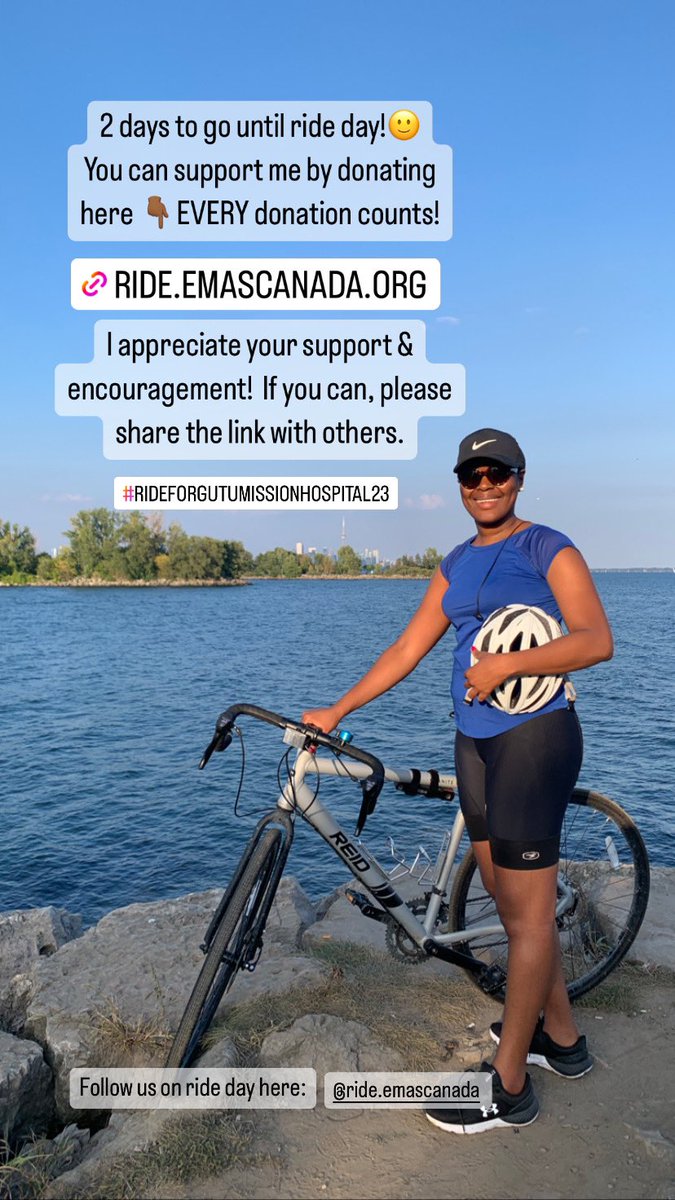 chi2101's tweet photo. 2 days to go! Ready for the @EMASCANADA #rideforgutumissionhospital23 to improve services for mothers &amp; babies in #Gutu #Zimbabwe. Support me on the 200km ride here https://t.co/I2Hed7hWF5 
#zimbabwe #maternalhealth #childhealth #rmncah #canada #healthcare #bikeontario @MoHCCZim https://t.co/HeXQuU0qxW