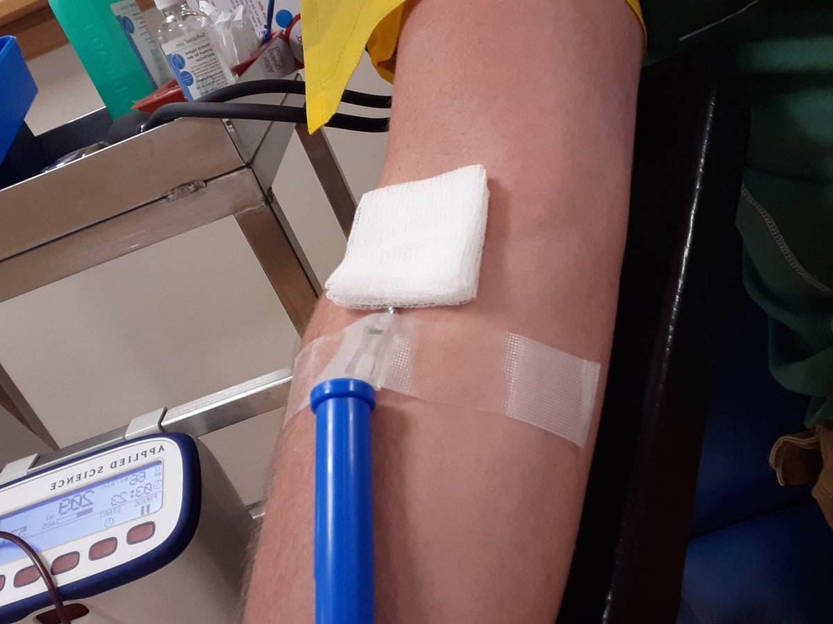 Gregor (@gregor_mcintosh) on Twitter photo Donation 48 in progress.
<a href="/givebloodscot/">SNBTS-Scottish National Blood Transfusion Service</a> #GiveBlood #A+ #Apos #AberdeenDonorCentre Donation 48 in progress.
<a href="/givebloodscot/">SNBTS-Scottish National Blood Transfusion Service</a> #GiveBlood #A+ #Apos #AberdeenDonorCentre