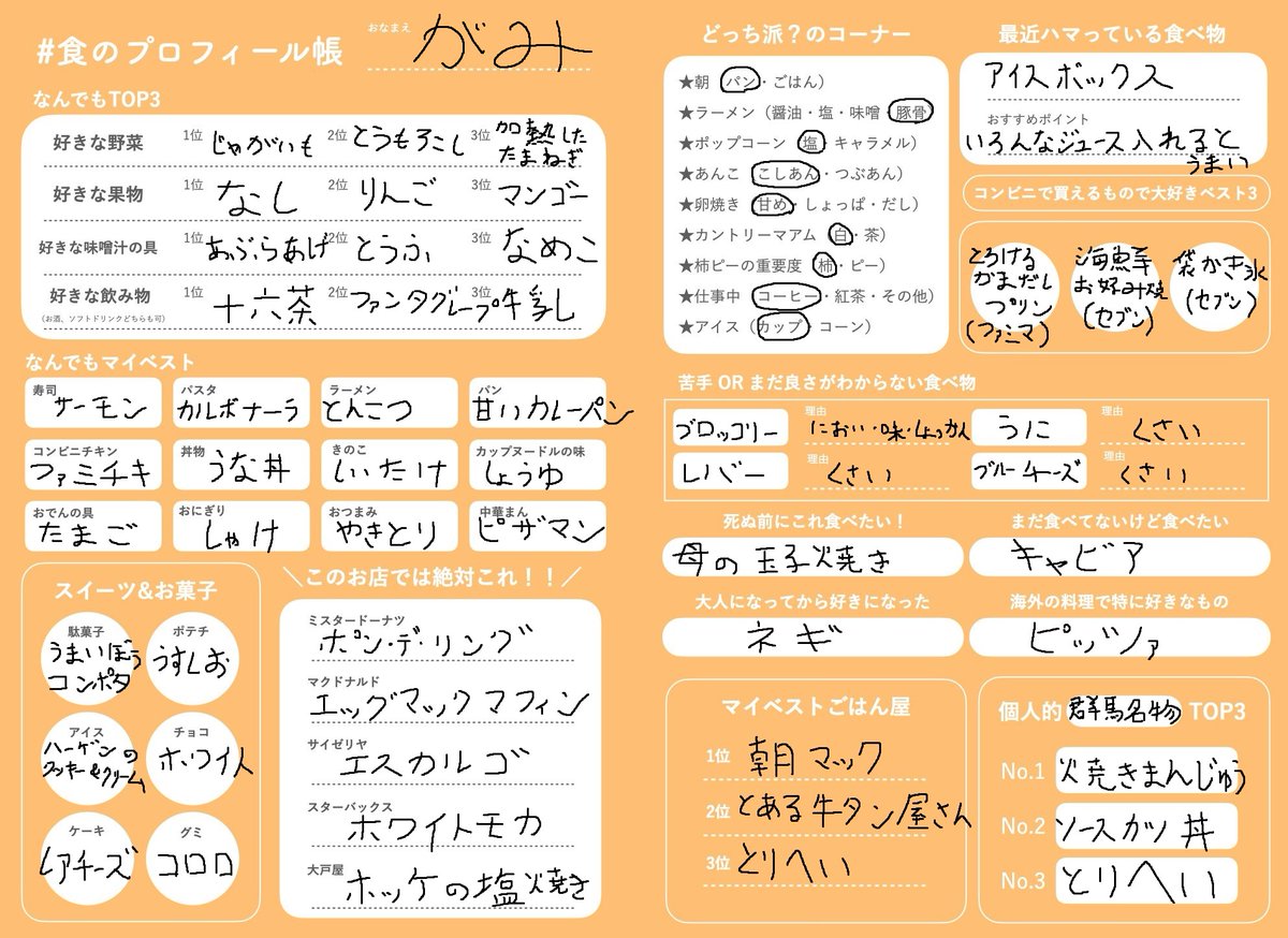 gamisama's tweet photo. こないだ稲葉とやることになった食のプロフィールです
どうぞ https://t.co/WHR8ZoPhPS