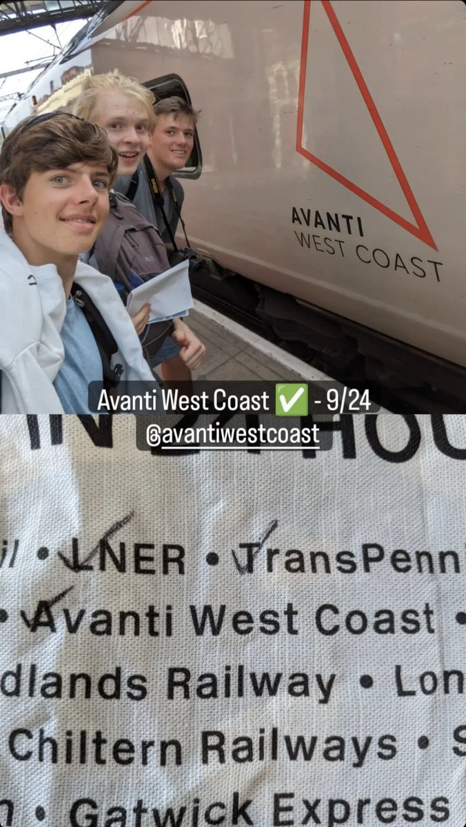 Got some food from the <a href="/AvantiWestCoast/">Avanti West Coast</a> café bar! Nice cool journey down to Rugby