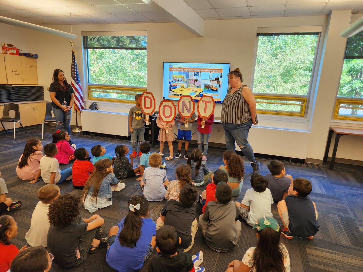 Thank you to our amazing bus drivers for teaching us how to be safe while waiting and riding the bus!