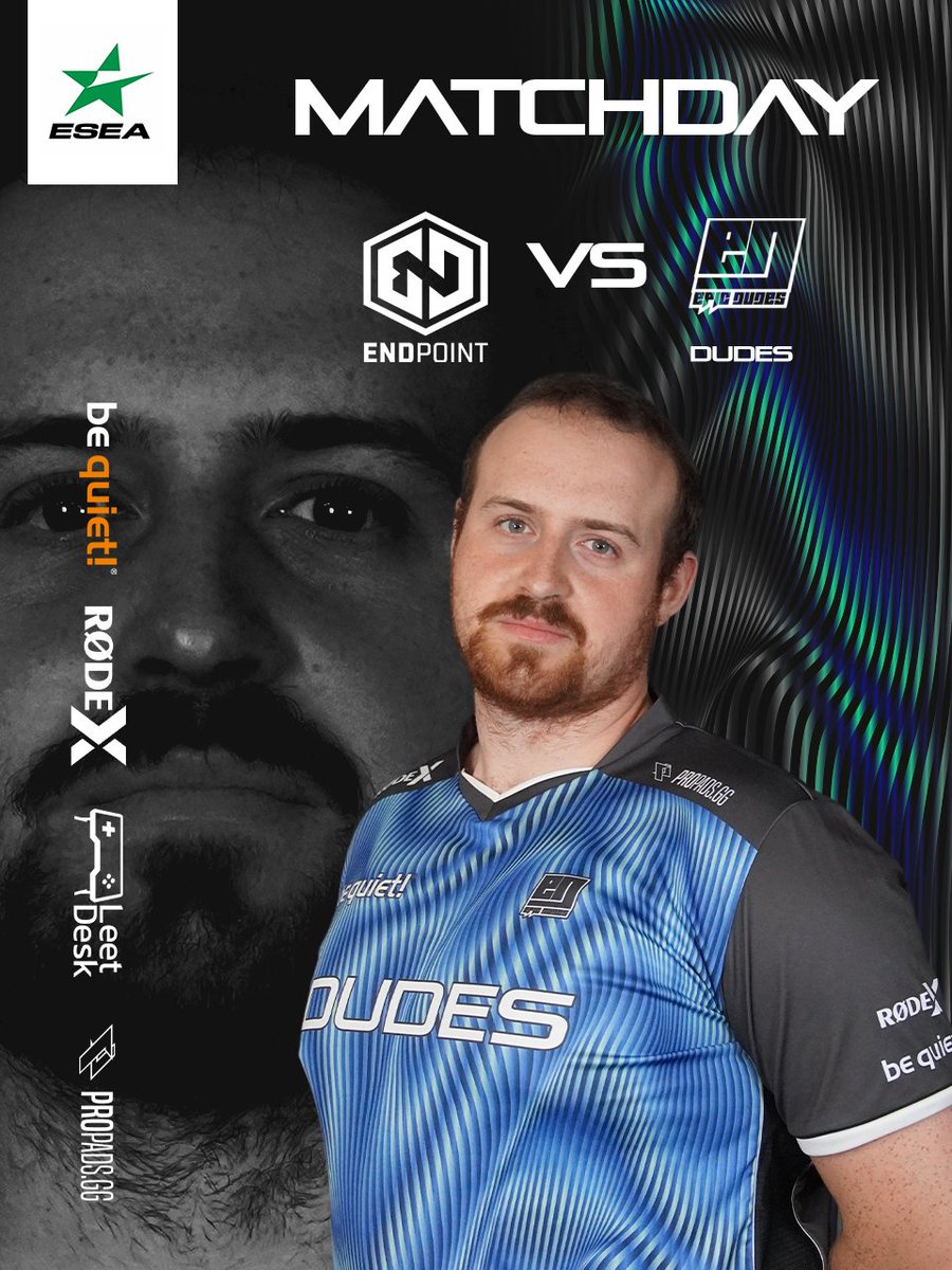 DIE DUDES (@epicdudesgaming) on Twitter photo Heute Late Night CSGO 🌃
Ab 22:00 Uhr gilt es für die CSGO DUDES vs <a href="/TeamEndpoint/">Endpoint CeX</a> in der <a href="/ESEA/">ESEA League</a> den zweiten Sieg einzufahren 💪
Heute am🎙️ <a href="/P4tt_1984/">Patrick 'P4tt' Strelau</a> & <a href="/XiouzT/">Xiouz_Tv</a>
⏰ 22:00 Uhr
📺 twitch.tv/EPICDUDESTV
#WELIVEGAMING 🤫 <a href="/bequietofficial/">be quiet!</a> Heute Late Night CSGO 🌃
Ab 22:00 Uhr gilt es für die CSGO DUDES vs <a href="/TeamEndpoint/">Endpoint CeX</a> in der <a href="/ESEA/">ESEA League</a> den zweiten Sieg einzufahren 💪
Heute am🎙️ <a href="/P4tt_1984/">Patrick 'P4tt' Strelau</a> & <a href="/XiouzT/">Xiouz_Tv</a>
⏰ 22:00 Uhr
📺 twitch.tv/EPICDUDESTV
#WELIVEGAMING 🤫 <a href="/bequietofficial/">be quiet!</a>