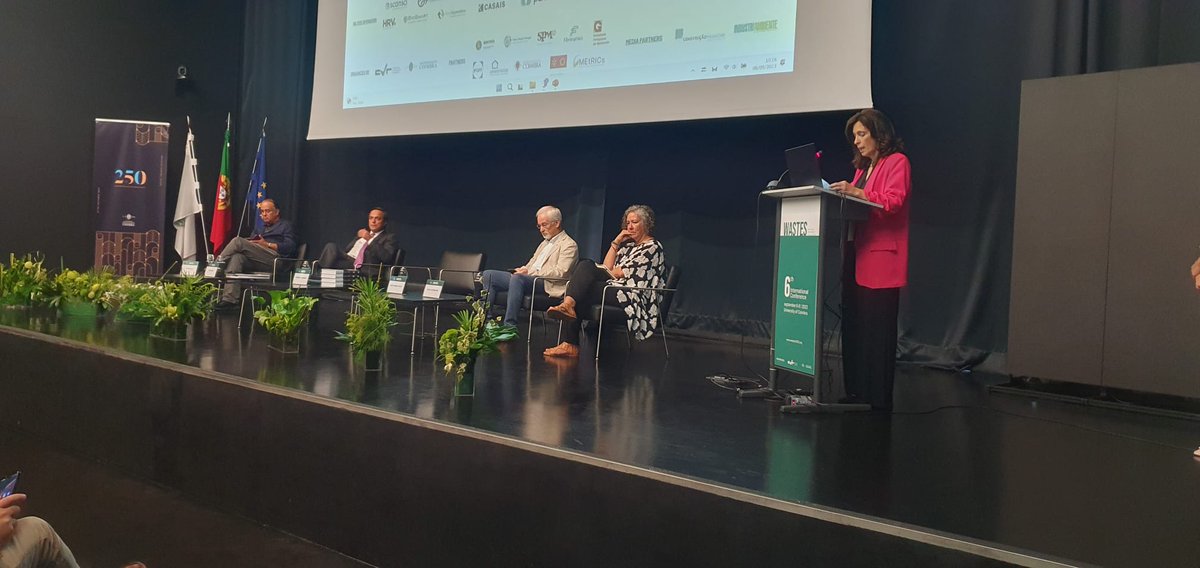 The sixth edition of the Wastes Conference is taking place from the 6th to the 8th of September.

The conference is being held at the Faculdade de Ciências e Tecnologia, at the Pólo II of the University of Coimbra. #WastesConference