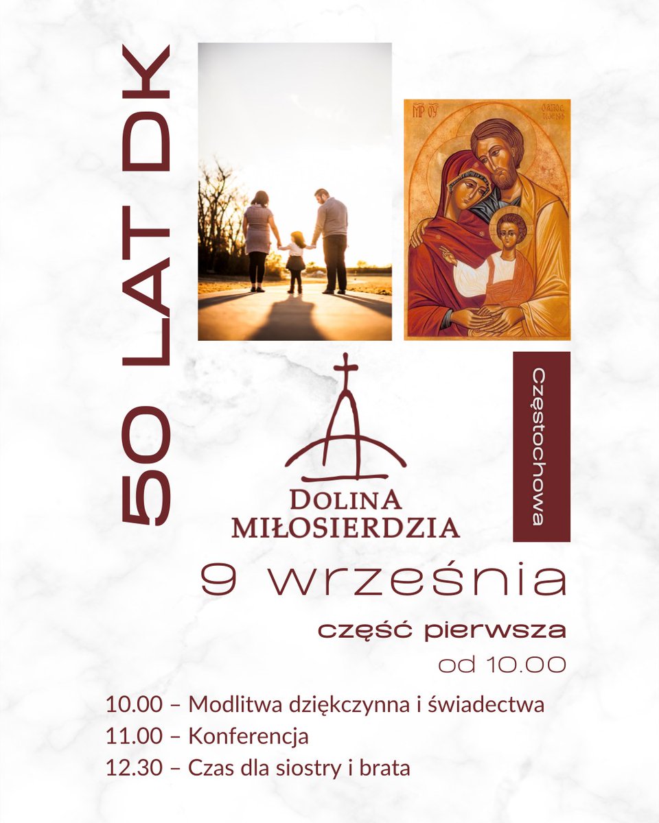 oazapl's tweet photo. Już w tę sobotę spotkamy się na Jubileuszu 50 lat Domowego Kościoła 🤗
Nasze spotkanie rozpoczniemy w Dolinie Miłosierdzia, a następnie przeniesiemy się na Błonia Jasnogórskie! 💙
Do zobaczenia w Częstochowie! https://t.co/hVkUy03teu