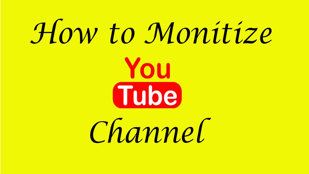 SULTANA7475's tweet photo. ✅ ✅ How to monetize a YouTube channel ?
You must have at least 1,000 subscribers.
Your channel has used 4,000 watch hours in the last 12 months.
You must follow YouTube's policies and guidelines.
#youtubechannelcreate
#channelmonitization
#videopromotion https://t.co/3RSzMGcoVS