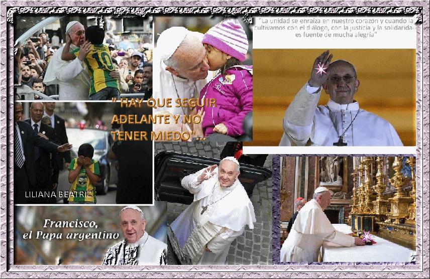 Con la Bendicion del PAPA PARA USTEDES.!!!❤️🧡💛💚💙