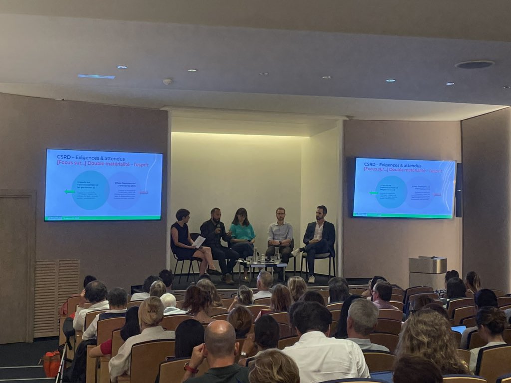 #CSRD : quelles sont les nouvelles exigences en matière de #reporting et comment les #entreprises peuvent-elles s'y préparer ?
En direct de <a href="/Bpifrance/">Bpifrance</a> avec Thomas Fernandez Niebla @Noel_Bauza Coraline Barré Christophe Ménigault et animée par @averronneau