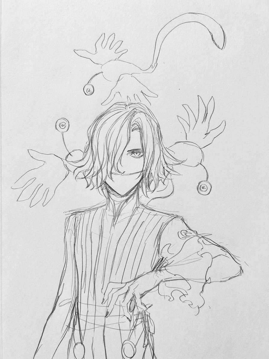 今日のレムキャス君らくがき 
