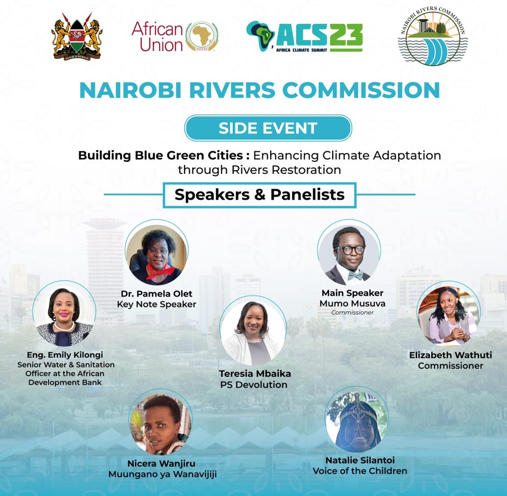 lizwathuti's tweet photo. Happening now at Kenya House! @nairobi_rivers #AfricaClimateSummit https://t.co/QFpSHNEsqm