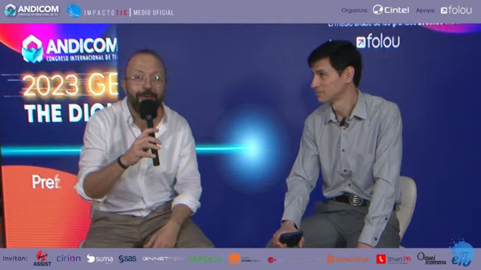 ImpactoTIC's tweet image. “Hay un reto de talento y nuestra preocupación es que se dé más talento humano consciente e inmerso en la #TransformaciónDigital. Además, resaltar que 
el compromiso de #AWS con Colombia es de largo plazo y que busca que la #IA generativa y la #ComputaciónEnLaNube sea aprovechada…