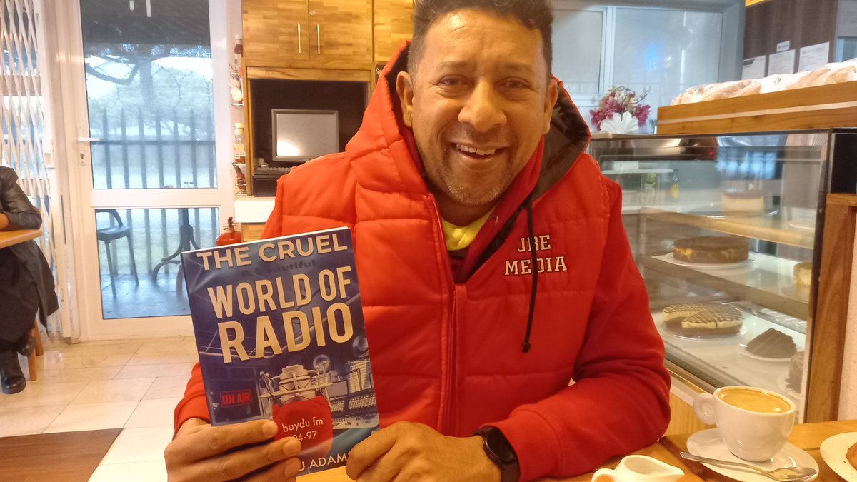 Get your copy of 'The cruel world of radio' by Baydu Adams. I had my copy autographed by the author. I will share my thoughts on the text of the book. @Baydu