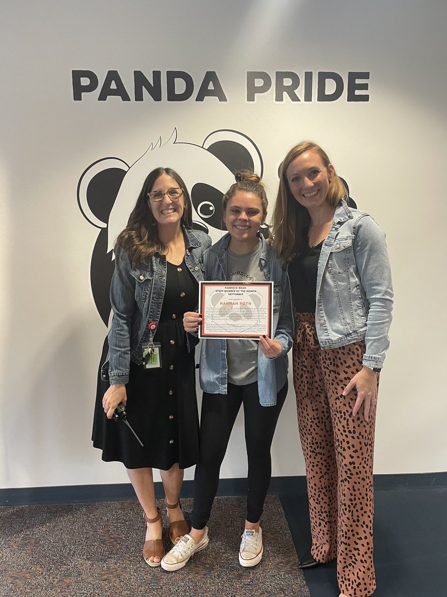 Our Staff Member of the Month for September is...
HANNAH POTH!
Ms. Poth is a fantastic team player who jumps in whenever and wherever she is needed! She does a great job of creating an inclusive environment for ALL students. Congratulations, Ms. Poth!
