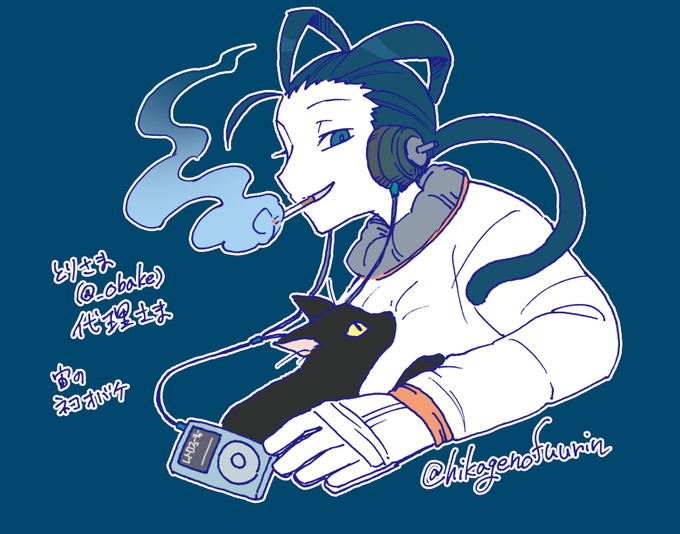 フォロワさん()の代理キャラさんを描いても良さそうな雰囲気だったので描かせていただきました。 