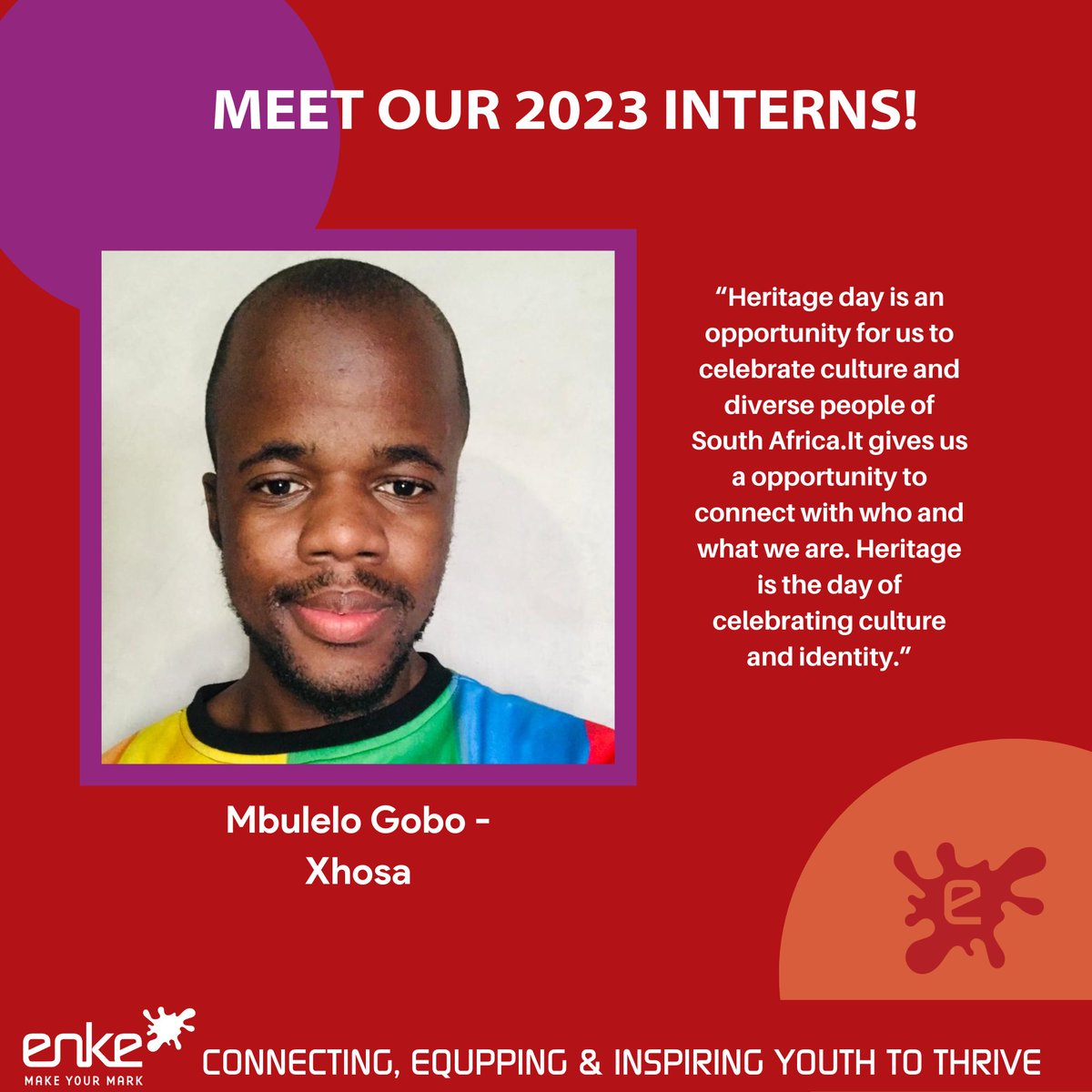 enkeMYM's tweet photo. Excitingly welcoming our new interns at enke! 😃 They're here to grow, learn, and make a difference.  Embracing their energy and diverse perspectives during heritage month. Let's empower youth to reach their potential! 🌟#DiversityandUnity #YouthEmpowerment #BrightFuture https://t.co/VJ0ZhSoRSB