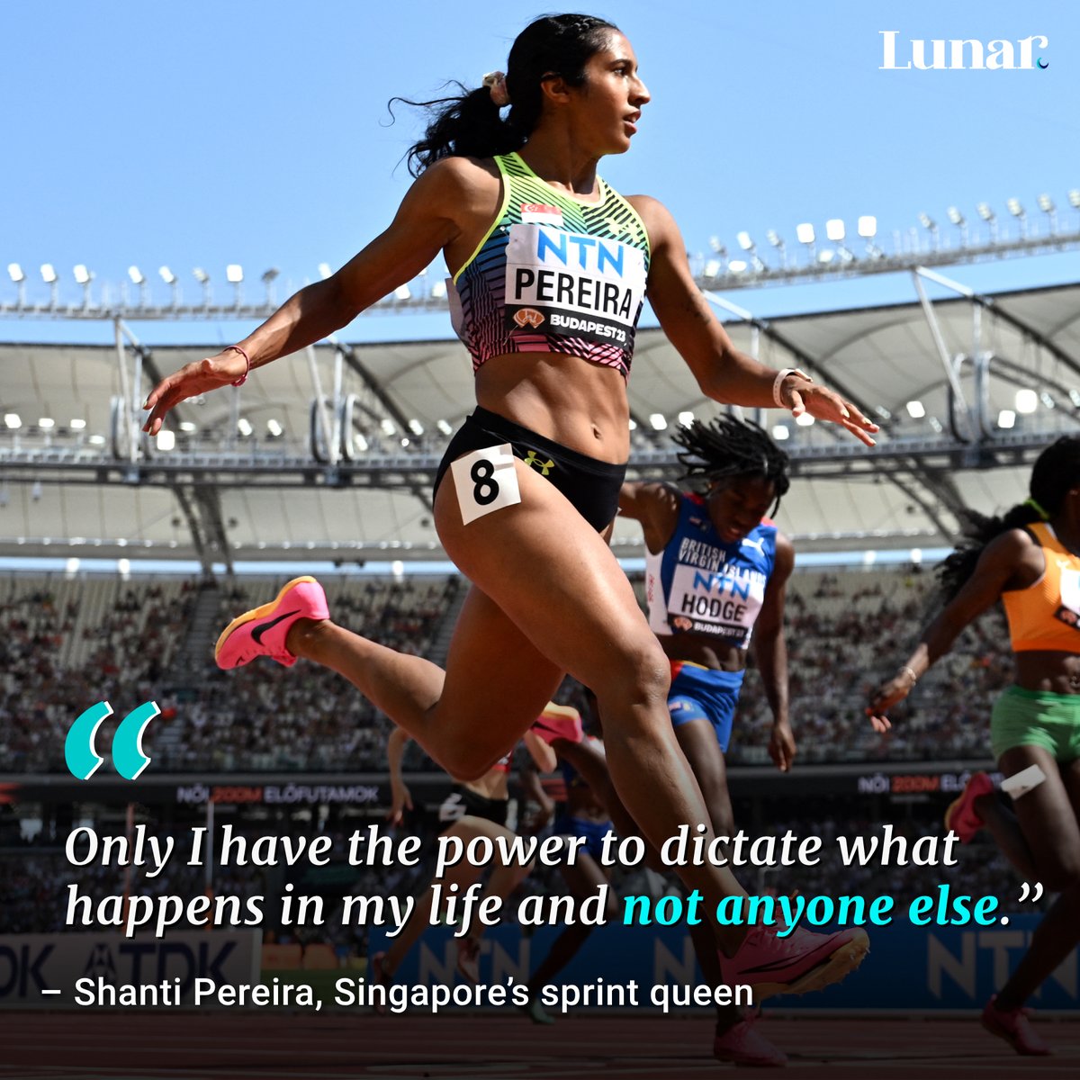 behindthecine's tweet photo. Asia’s fastest woman sprinter Shanti Pereira is blazing a trail for young athletes https://t.co/zUR7of8GTe https://t.co/EFT6zfUwg4