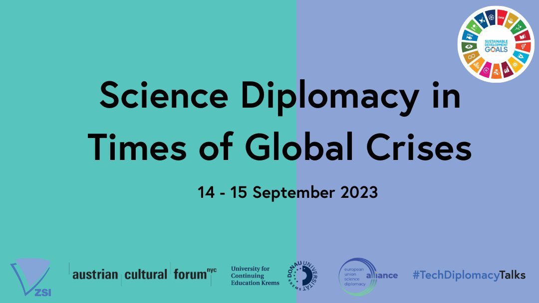 Austria UN (@austriaun) on Twitter photo 📅<a href="/ACFNY/">Austrian Cultural Forum New York</a> is inviting you to a timely symposium on Science Diplomacy in Times of Global Crises!
Session 1⃣: Open Science Diplomacy for an Ethical and Trustworthy Global AI
Session 2⃣: Science Diplomacy in a Fragmented, Multipolar World
RSVP 👉 eventbrite.com/e/science-dipl… 📅<a href="/ACFNY/">Austrian Cultural Forum New York</a> is inviting you to a timely symposium on Science Diplomacy in Times of Global Crises!
Session 1⃣: Open Science Diplomacy for an Ethical and Trustworthy Global AI
Session 2⃣: Science Diplomacy in a Fragmented, Multipolar World
RSVP 👉 eventbrite.com/e/science-dipl…