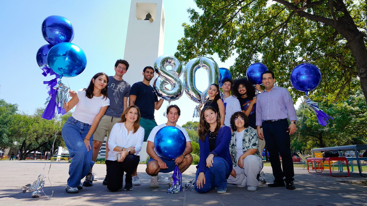 TecdeMonterrey's tweet photo. Hoy celebramos 8 décadas de trayectoria y agradecemos a todos quienes han contribuido a este camino. A nuestros fundadores, líderes, directores, colaboradores y estudiantes, todos quienes nos han inspirado y apoyado a construir este legado de trascendencia. #80Tec https://t.co/ChIddarXA7