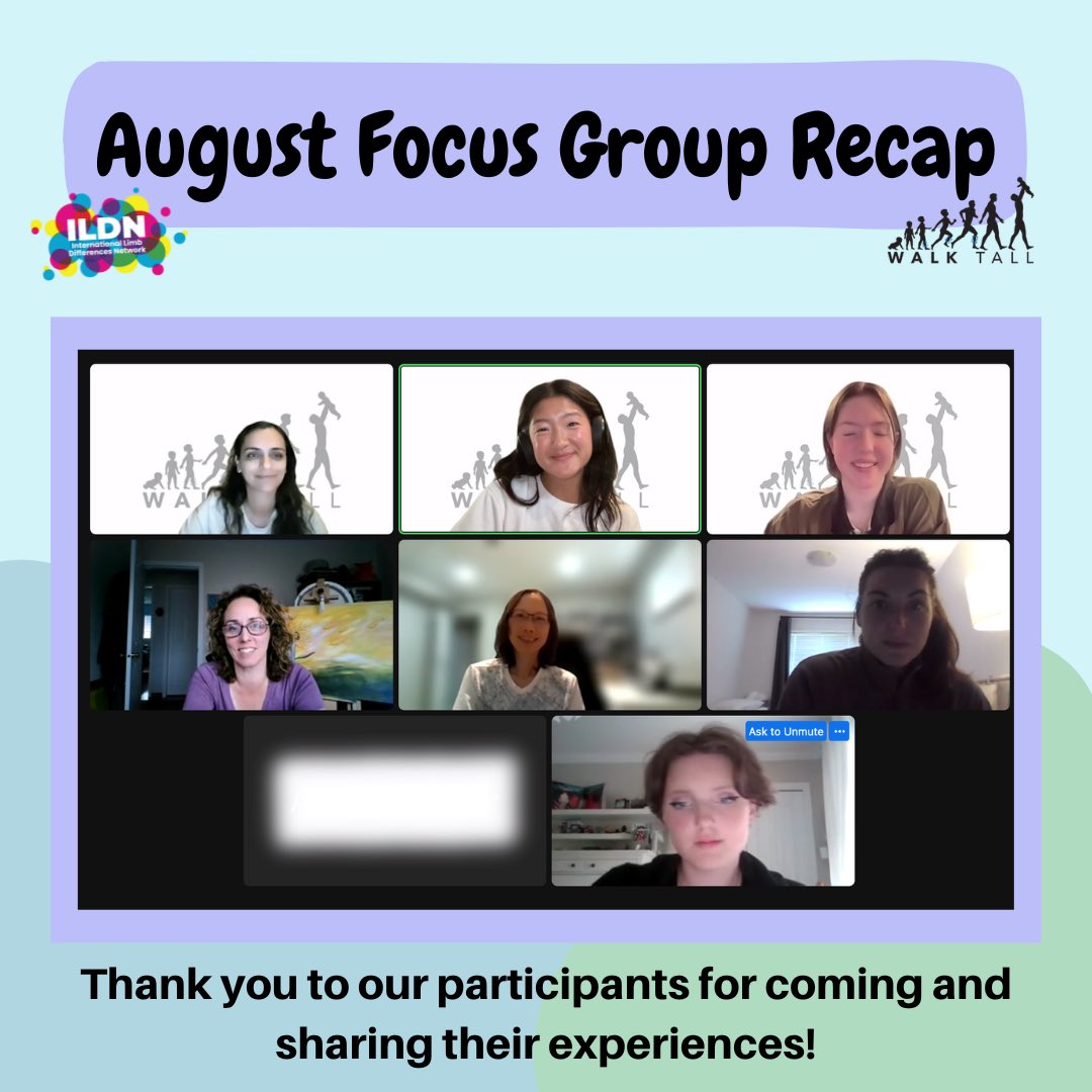 WalkTallGala's tweet photo. Last month, the Limb Lengthening and Reconstruction Team held our second patient and family advisory group meeting of the summer! Take a look at what we discussed. https://t.co/lgFPDWmIHK