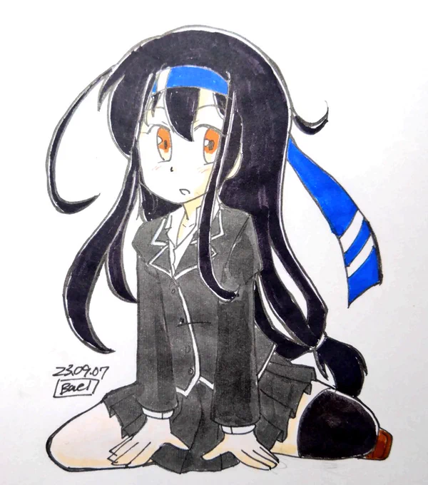 初霜。よく聞くもふもふはどこでやるんや?#艦これ #初霜 