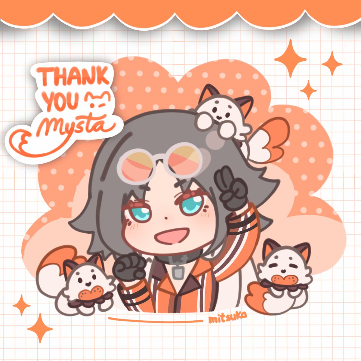 mitsuka_art's tweet photo. @Artie_Endfeell Oie!! Eu sou a Mitsuka, sou editora de vídeos e ilustradora! Estou aos poucos tentando entrar na comunidade vtuber / artes em geral aqui no twitter! Obrigada pelo post 💖💖💖 https://t.co/9MkO4Xogba