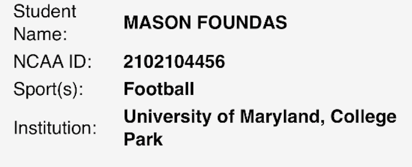 Mason Foundas tweet media