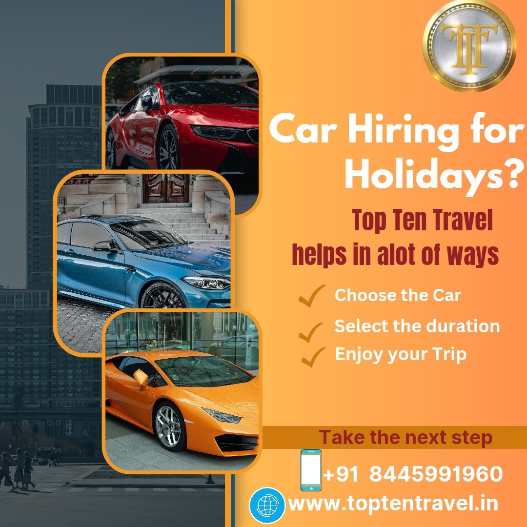 Planning your dream holiday? 🌴 Let Top Ten Travel take care of your car rental needs. 🚗 Explore in style!
#TopTenTravel
#CarRental
#DreamHoliday
#TravelWithEase
#ExploreInStyle
#HassleFreeTravel
#HolidayCarHire
#TravelPlanning
#VacationGoals
#ConvenientCarRental