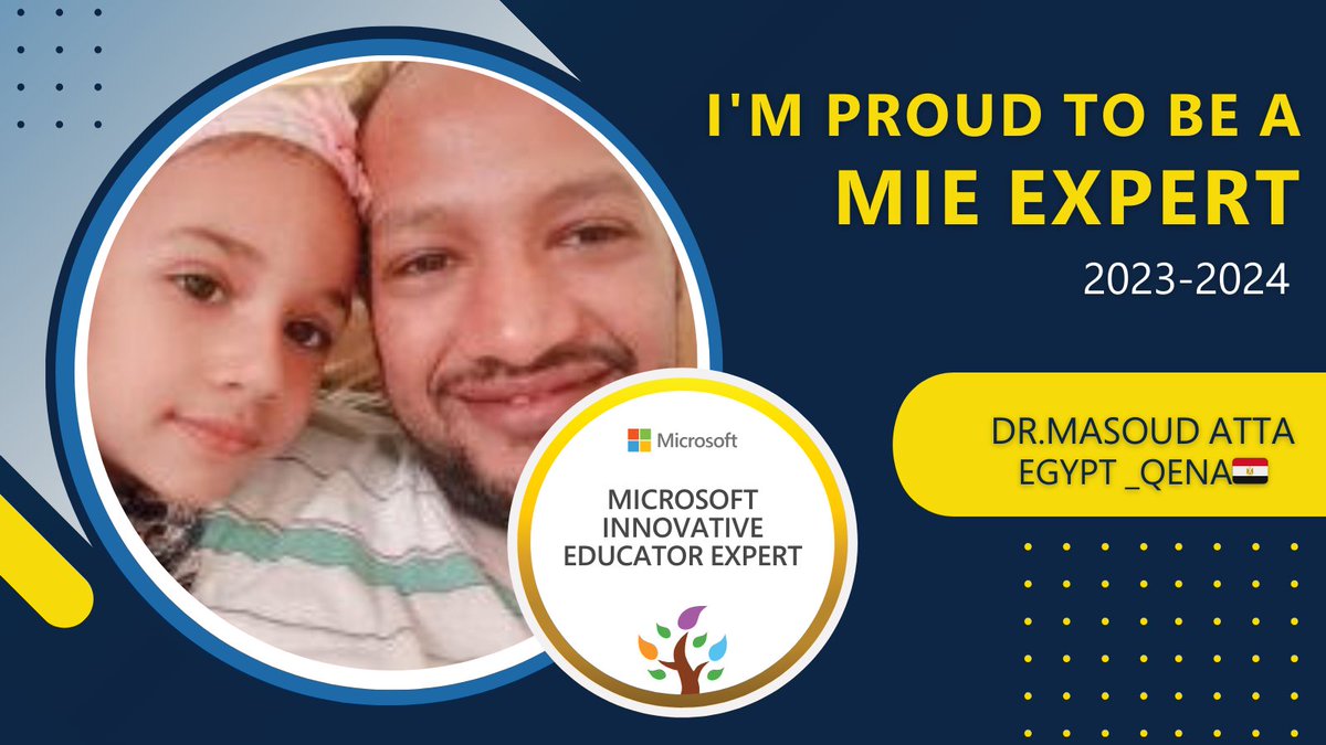 737161Atta's tweet photo. "لقد تعلّمتُ أن اسعى ٰ .. وأنا 
أوقن برأفة الله بي في كُل شيء."
#MicrosoftEdu 
#MIEExpert 
#MicrosoftEdu 
#MicrosoftEgypt https://t.co/EJHqiezFDV